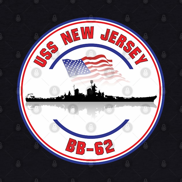 USS New Jersey BB-62 by darkside1 designs